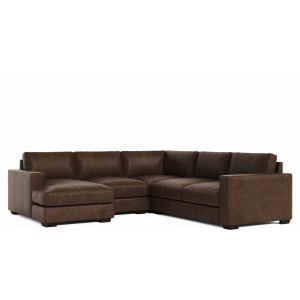 Dawkins Leather Sectional