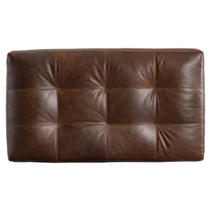 Nest Leather Ottoman