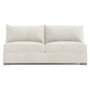 Helena Fabric Armless Loveseat
