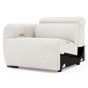 Aldo Fabric Left Arm Power Motion Chair
