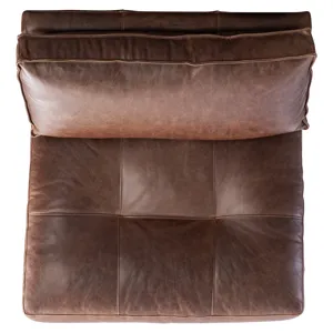 Nest Leather Armless Chair