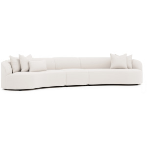 Plush Elle Fabric Sectional