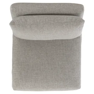 Moretti Fabric Armless Chair