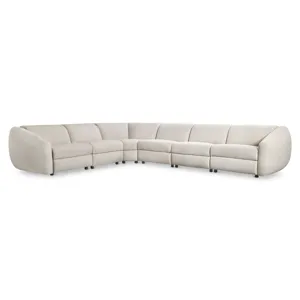 Avignon Fabric Power Motion Sectional