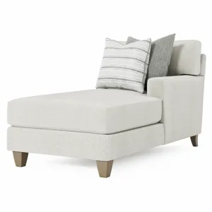 Mila Fabric Right Arm Chaise