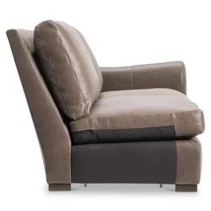 Keirnan Leather Right Arm Loveseat