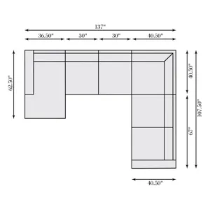 Dawkins Fabric Sectional