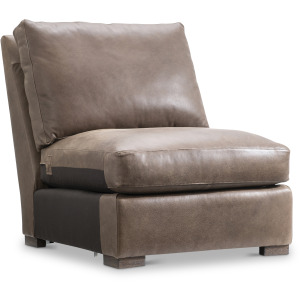 Keirnan Leather Armless Chair