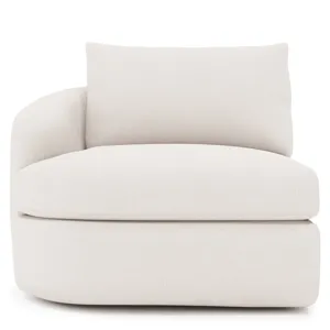 Jules Fabric Left Arm Chair