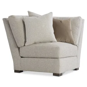 Plush Ventura Fabric Corner Chair