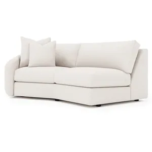 Soleil Fabric Left Arm Loveseat