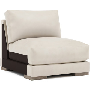 Lars Leather Armless Chair