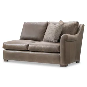 Keirnan Leather Right Arm Loveseat