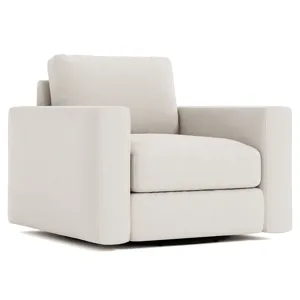 Plush Dawkins Fabric Swivel Chair