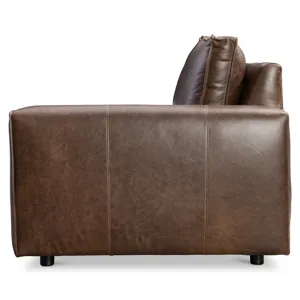 Nest Leather Right Arm Loveseat