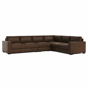 Dawkins Leather Sectional