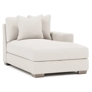 Dawkins Fabric Right Arm Chaise
