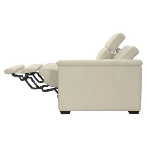 Lioni Leather Right Arm Power Motion Loveseat