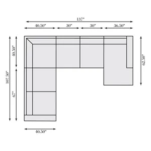 Dawkins Fabric Sectional
