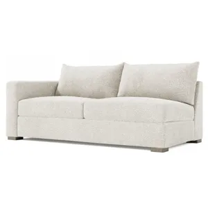 Helena Fabric Left Arm Loveseat
