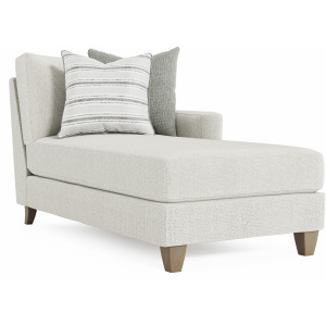Mila Fabric Right Arm Chaise