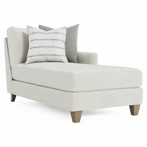 Mila Fabric Right Arm Chaise