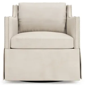 Delaney Leather Swivel Chair
