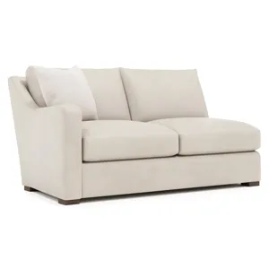 Ventura Leather Left Arm Loveseat