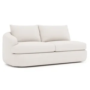 Jules Fabric Left Arm Loveseat