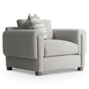 Plush Tori Fabric Chair