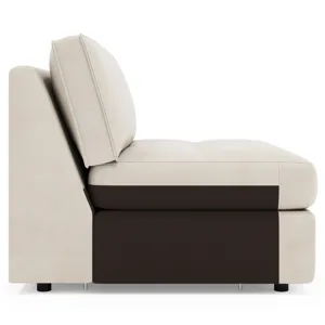 Nest Leather Armless Chair