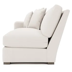 Ventura Fabric Left Arm Loveseat