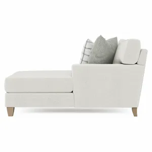 Mila Fabric Right Arm Chaise