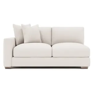 Dawkins Fabric Left Arm Loveseat