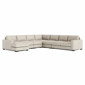 Dawkins Leather Sectional