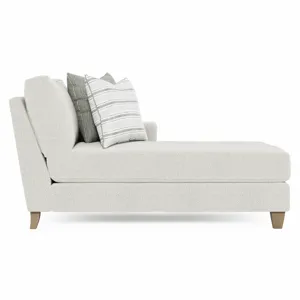 Mila Fabric Right Arm Chaise