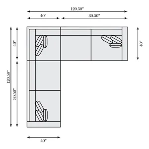 Helena Fabric Sectional