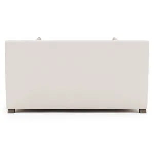 Plush Rollins Fabric Loveseat