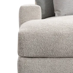 Drew Fabric Left Arm Chaise