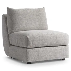 Moretti Fabric Armless Chair
