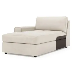 Nest Leather Left Arm Chaise