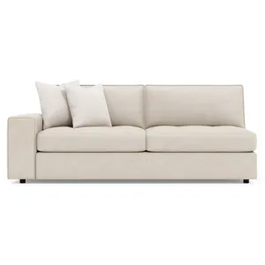 Nest Leather Left Arm Loveseat