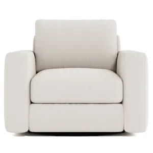 Plush Dawkins Fabric Swivel Chair
