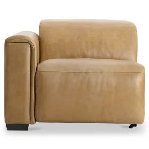 Billings Leather Left Arm Power Motion Chair