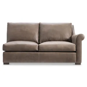 Keirnan Leather Right Arm Loveseat