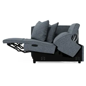 Bliss Fabric Left Arm Power Motion Chair