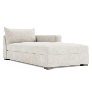 Helena Fabric Right Arm Chaise