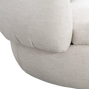 Ollie Fabric Swivel Chair