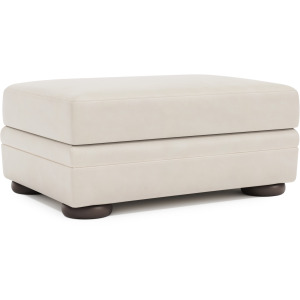 Harrison Leather Ottoman