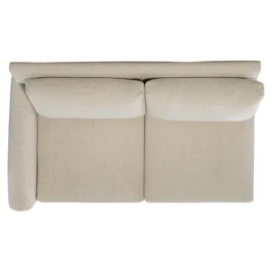 Barnes Fabric Left Arm Loveseat